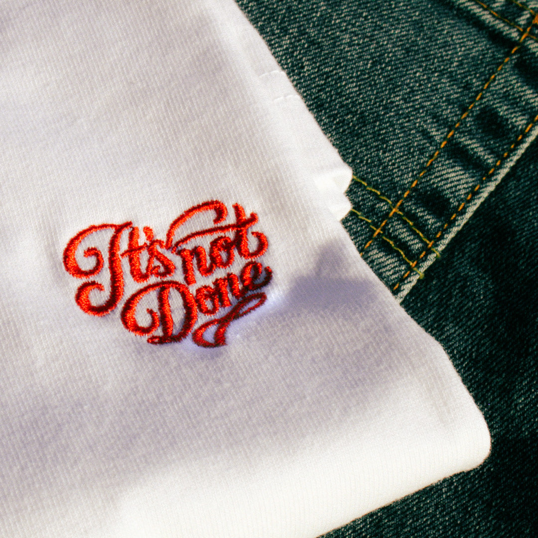 "Not yet finished" T-shirt